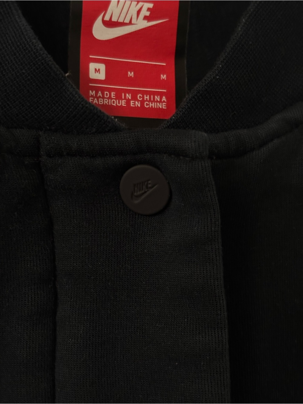 Nike Black Tech Fleece Bomber Jacket - Women - Picture 8 of 11